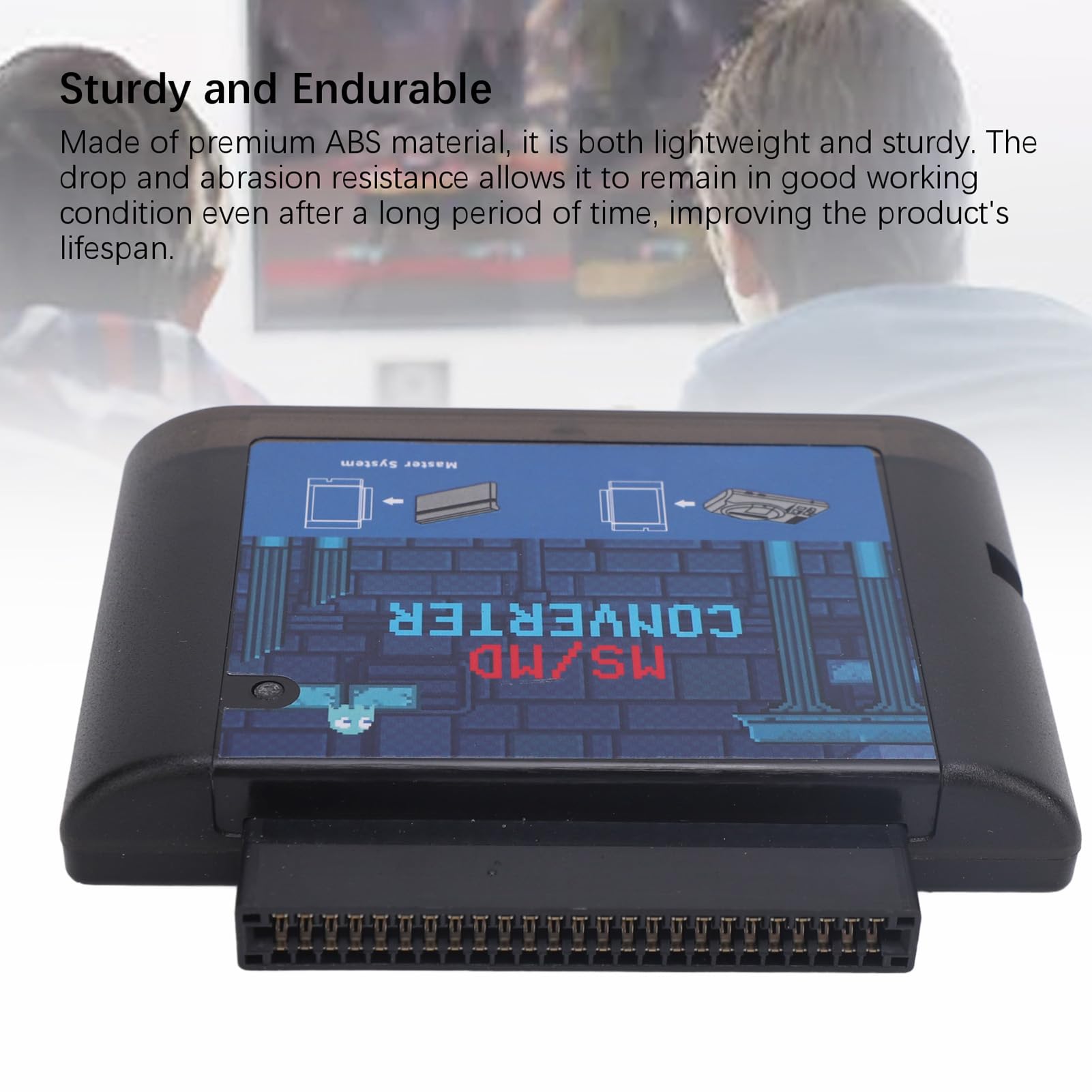Convertisseur Carte Jeu MS Vers MD Pour Retron5/3/2, Mega Drive, Genesis - Plug And Play (noir) - 6