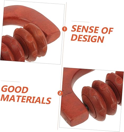 Miniatura 3 de Wooden Massage Roller Handheld Muscle for Relaxation and Portable Body Massage Tool for Home Gym and Travel Use