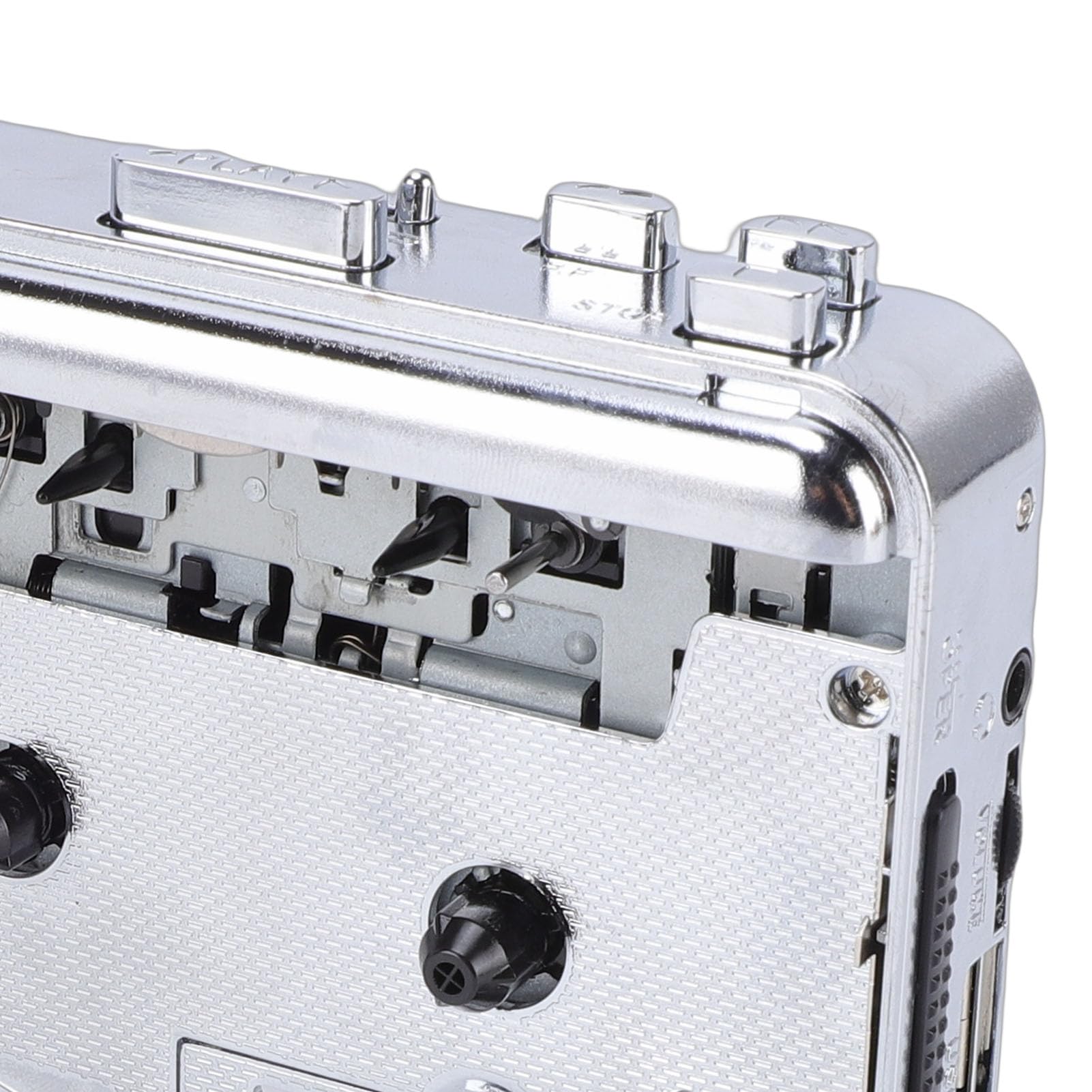 Lettore di Cassette Convertitore Portatile Compatto da Cassetta a MP3 con Doppi Altoparlanti per Amanti della Musica - Design Leggero in ABS