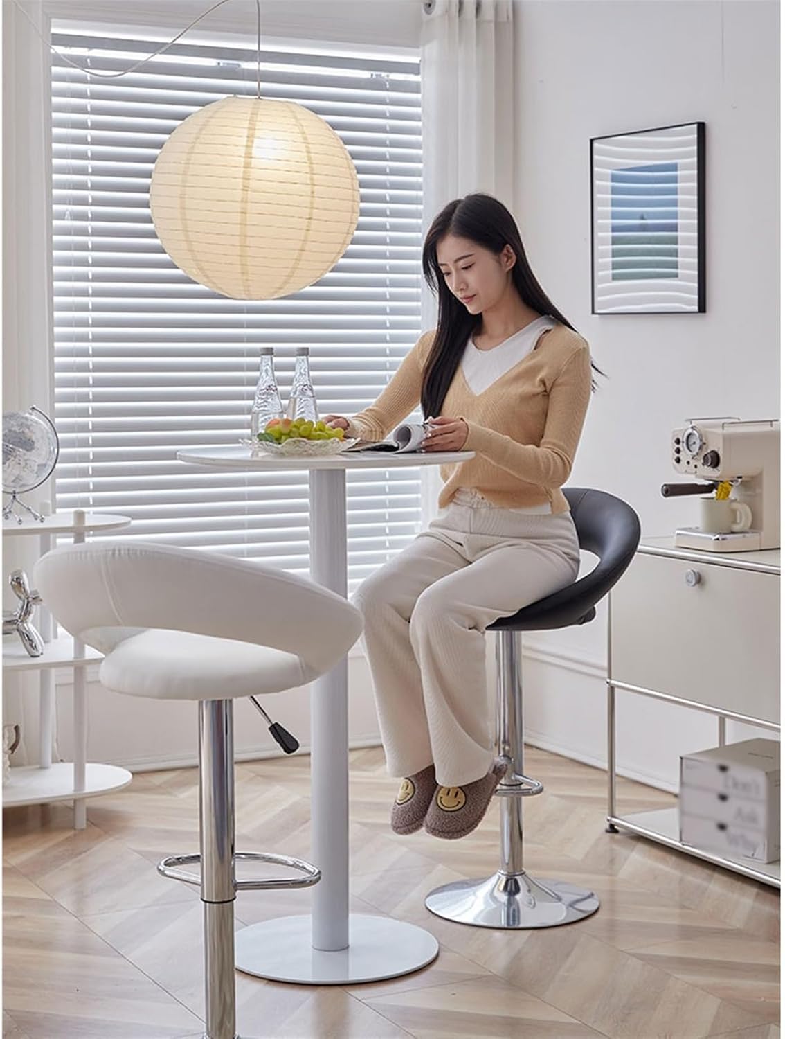 さえ バーチェア 軽量 高級バースツール レストラン カフェ ハイスツール