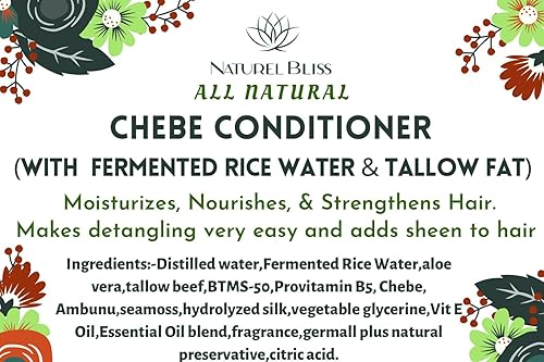 Miniatura 2 de Chebe Fermented Rice Water &amp; Tallow Shampoo and Conditioner Pack...Hair Growth Kit StrengthensMoisturizingRestorative.. 8 oz (Shampoo and