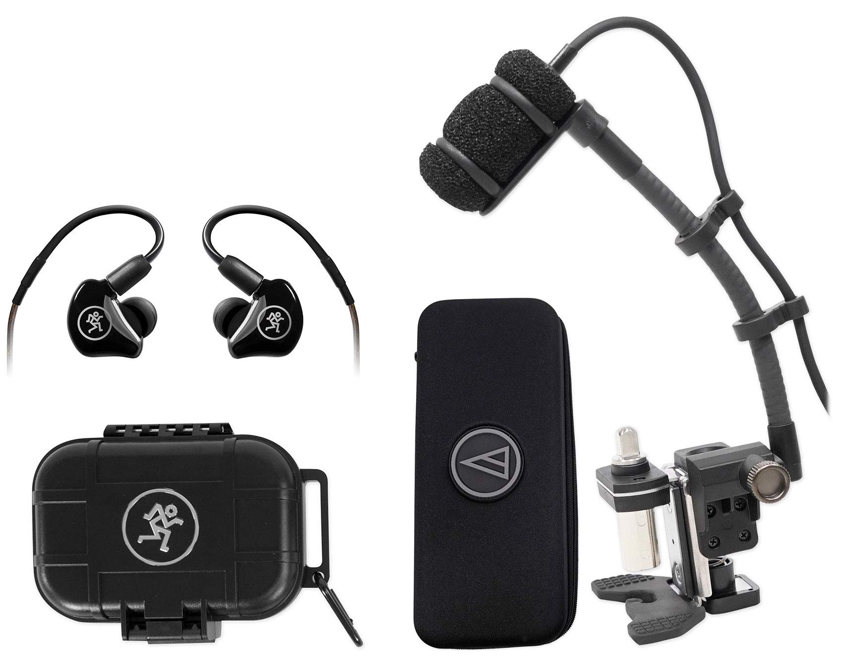 Audiosavings Bundle: (1) ATM350D Condenser Instrument Microphone w/5