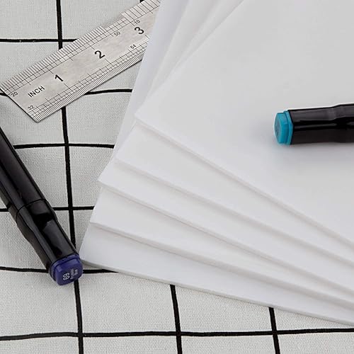 Miniatura 6 de Acrux7 Paquete de 20 tableros de espuma de 11 x 14 pulgadas, tableros para hornear con núcleo de espuma de 18 pulgadas de grosor, tableros de