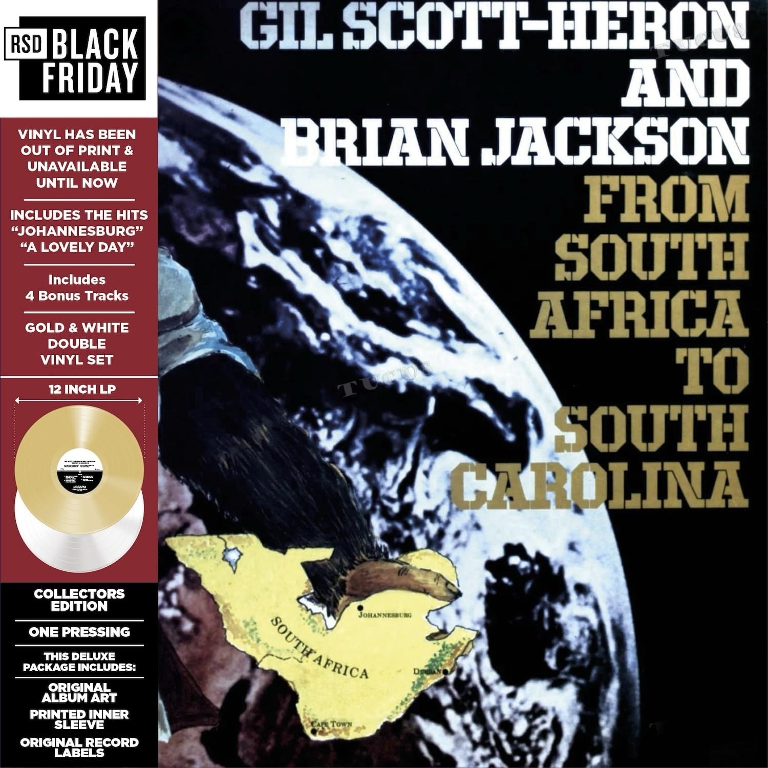 Heron Scott Gil & Jackson Brian - From South Africa To South Carolina (Vinyl)