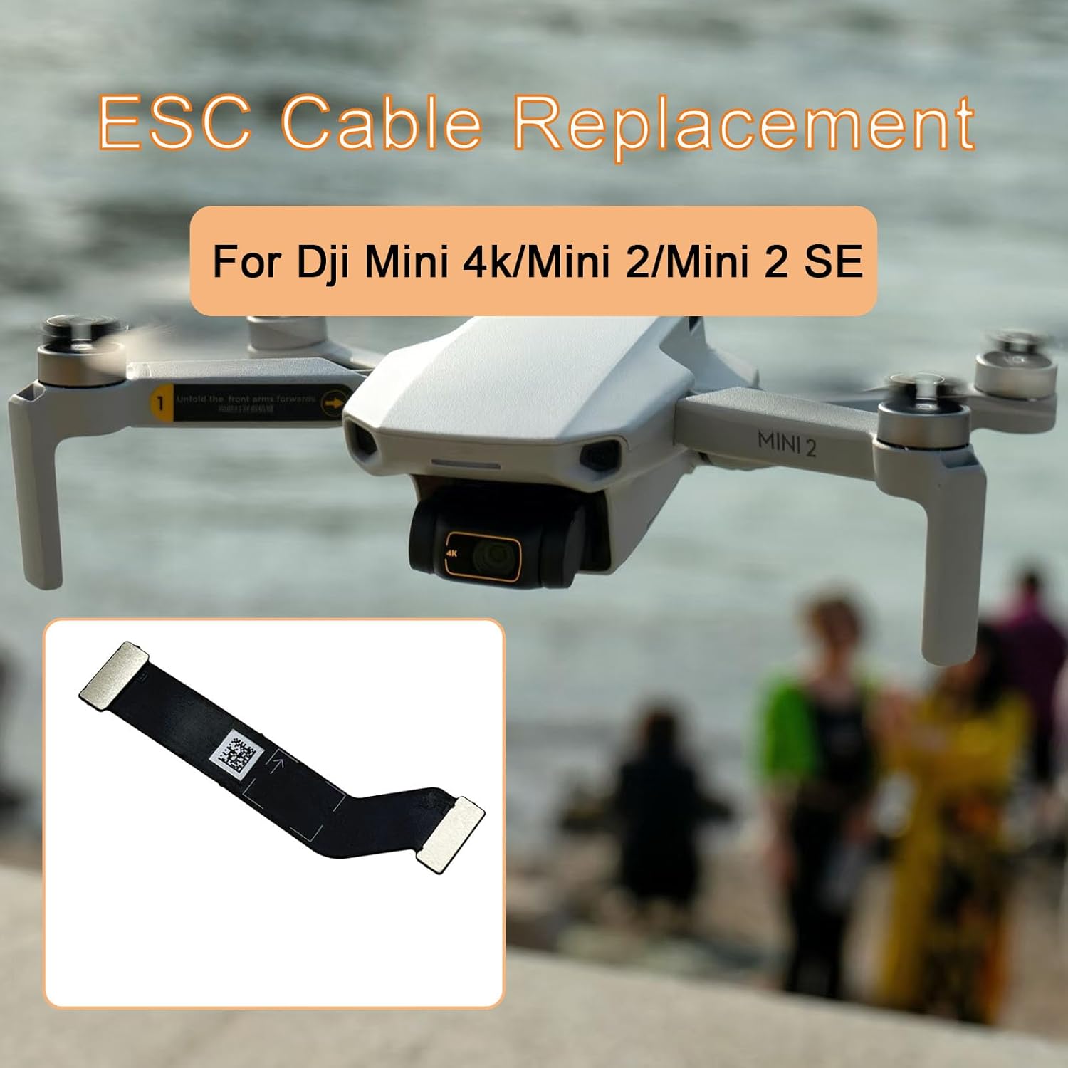 ESC Cable Replacement for DJI Mini 2/2 SE/Mini 4K,Flat Ribbon Cable Repair Parts for DJI Mini 4k ESC Board,DJI Drone Accessories