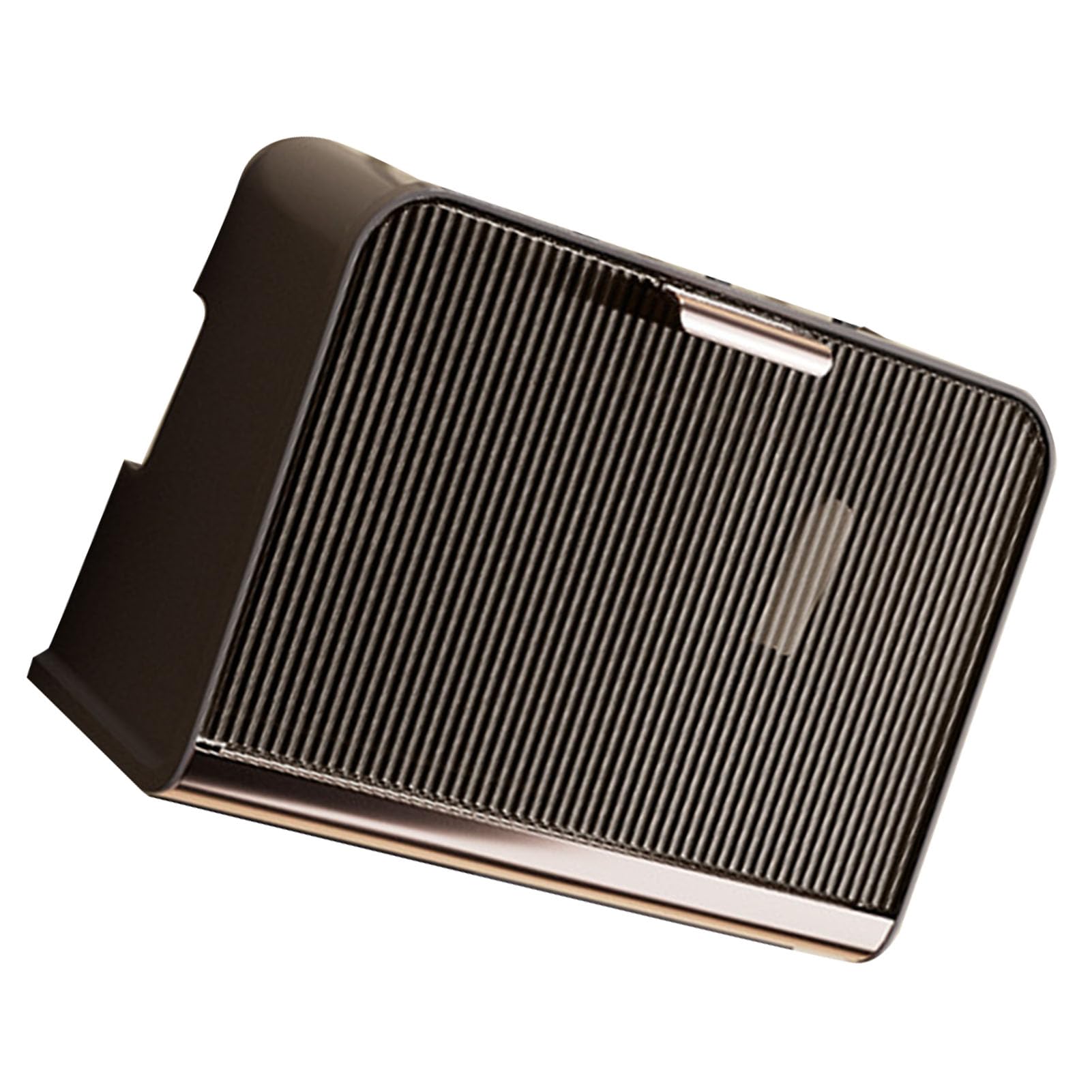 Mumusuki WiFi-Router-Aufbewahrungsbox, Wandbehang Router Verstecken Regal, Set-Top-Box und Kabel Organizer Box für Wand Dekorative, Kaffeefarbe (30x12x22cm)