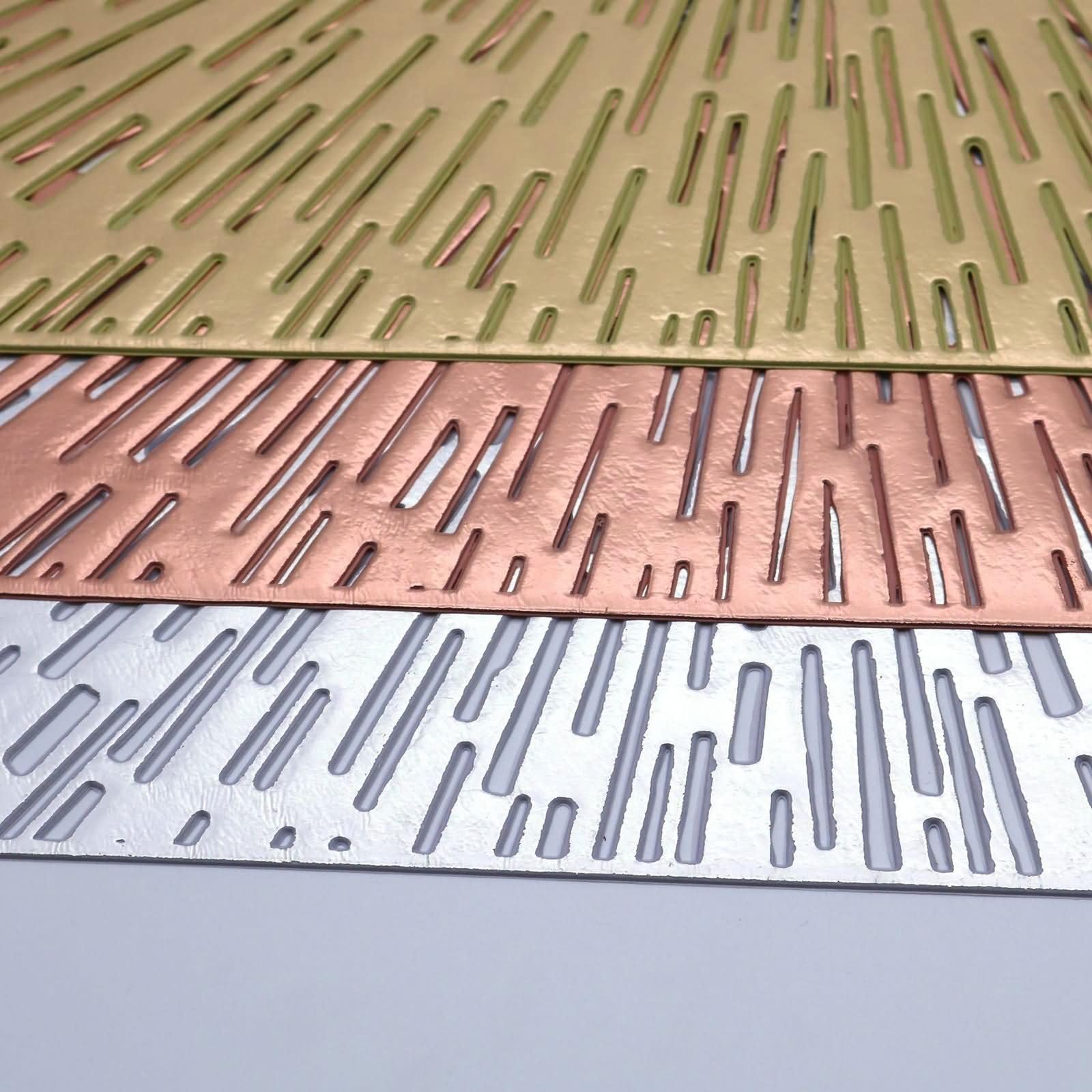 Platzdeckchen Abwaschbar 10er Set, 45 x 30 cm Tisch Platzset Rechteck 70% PVC+30% PET Grün, Einfarbig mit Rechteck