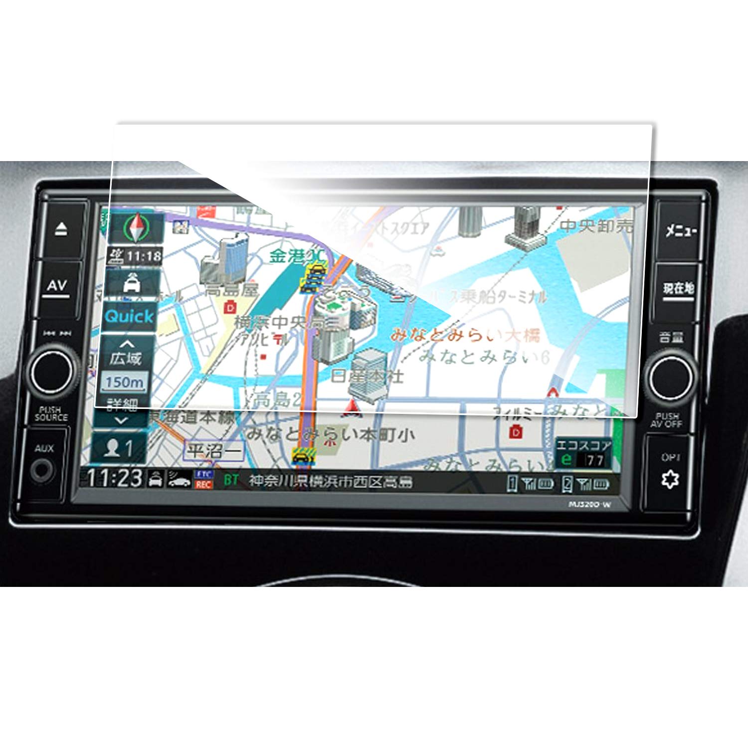Amazon.co.jp: ruiya 強化ガラス 2022新型 日産 7インチ MJ322D-W 