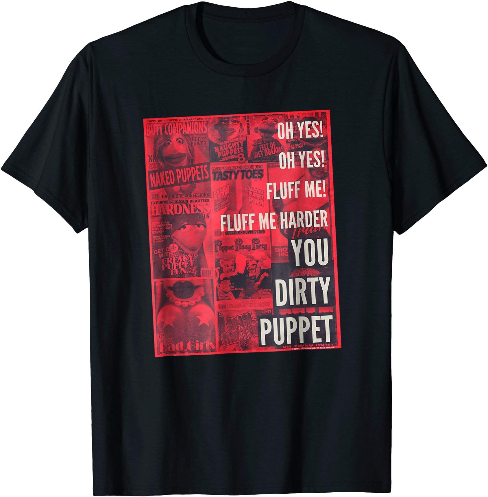 The Happytime Murders Fluff Me Dirty Puppet T-Shirt