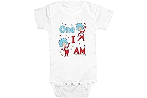 Dr. Seuss Infant's One I Am Onesie: Celebrate the Joy of Reading...