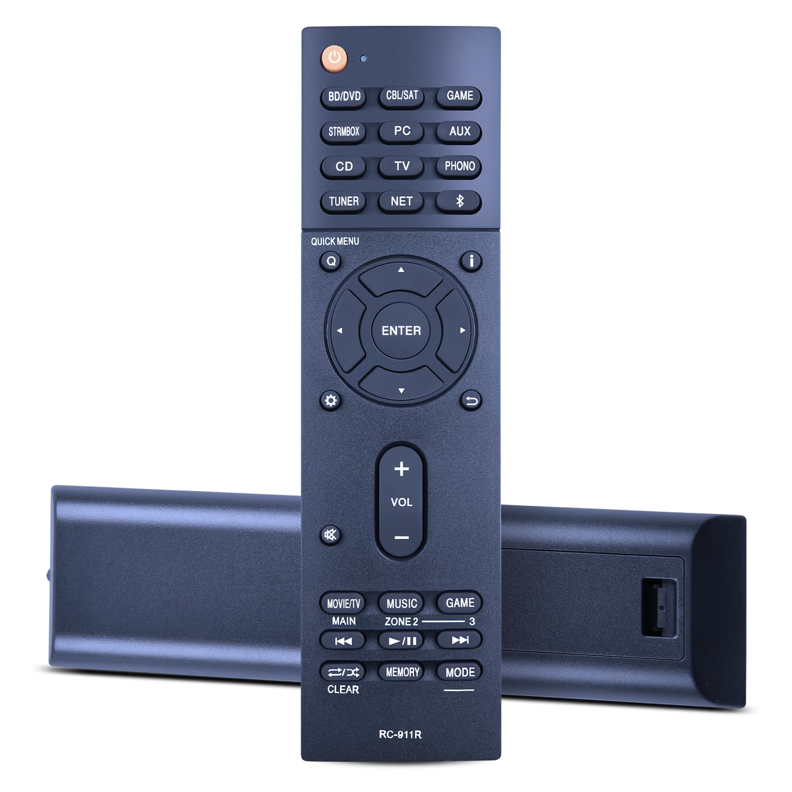 RC-911R Replacement Remote Control for Onkyo AV Receiver TX-NR575 TX-NR585 TX-NR656 TX-NR676 TX-NR686 TX-NR757 TX-NR777 TX-NR787 TX-RZ610 TX-RZ610 TX-RZ710 TX-RZ720