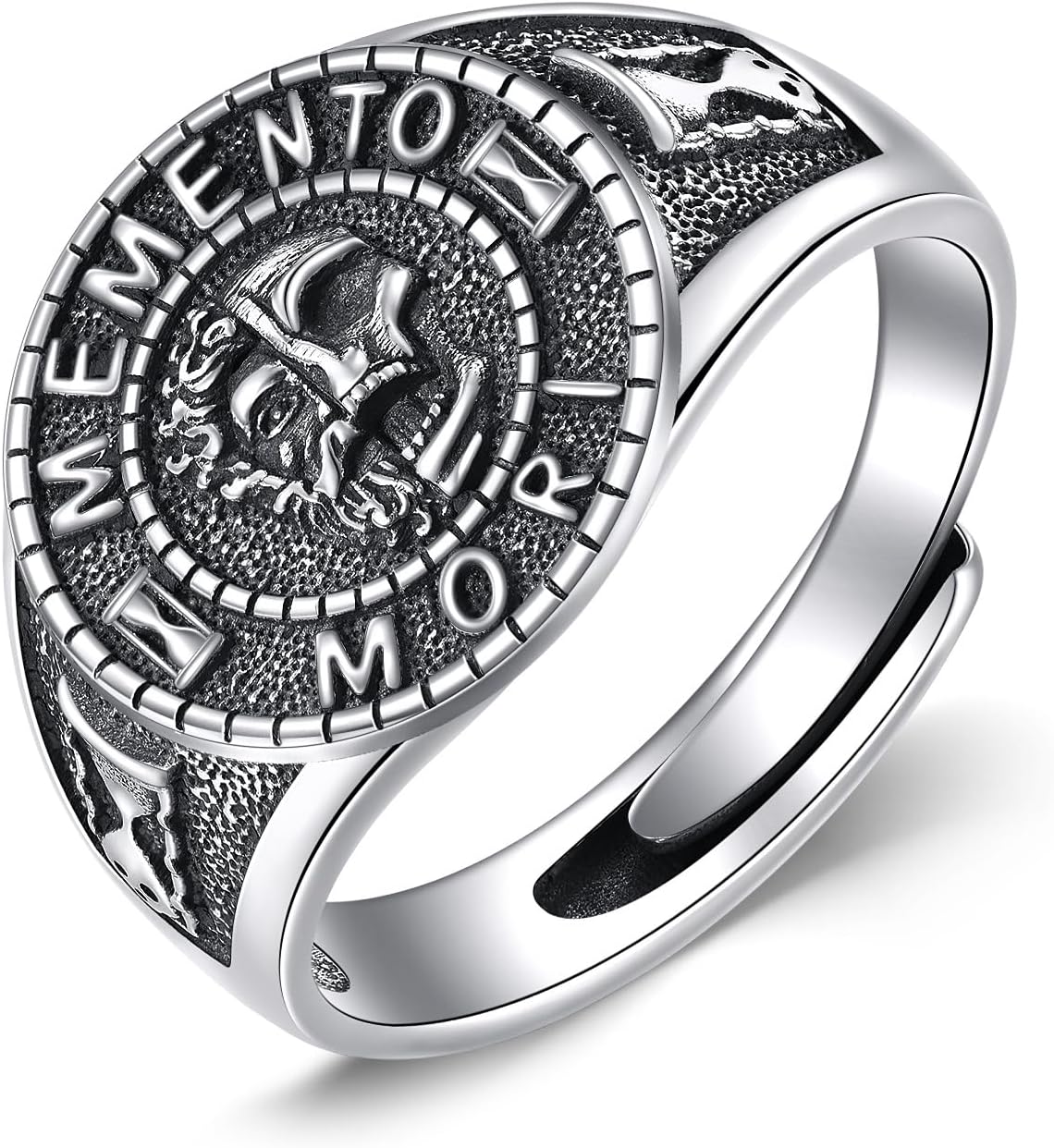 925 Sterling Silver Signet Ring Catholic Jewelry Gifts for Men Women