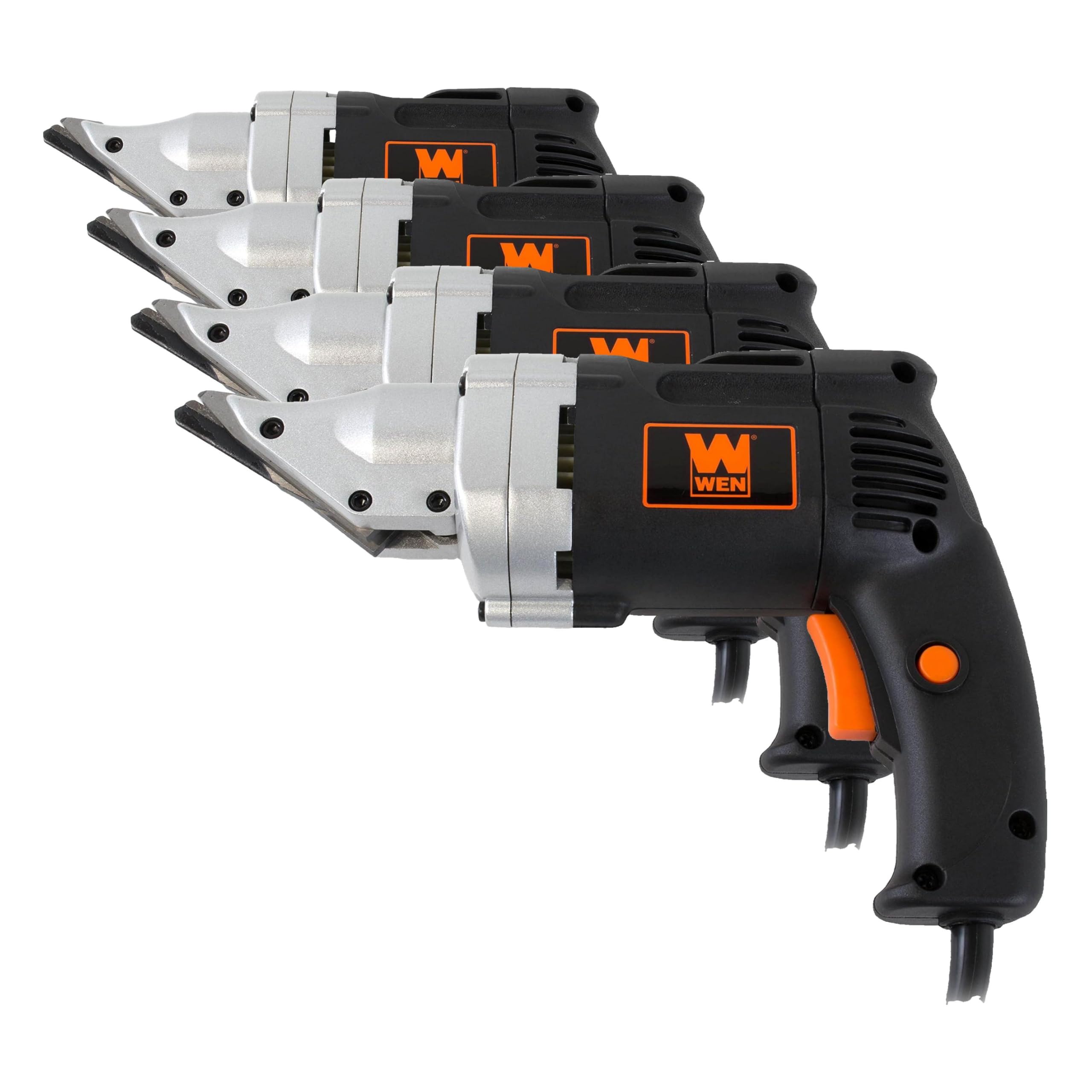 WEN Metal Shear, Swivel Head, Variable Speed, 18-Gauge, 4-Amp (3650) (Pack of 4)