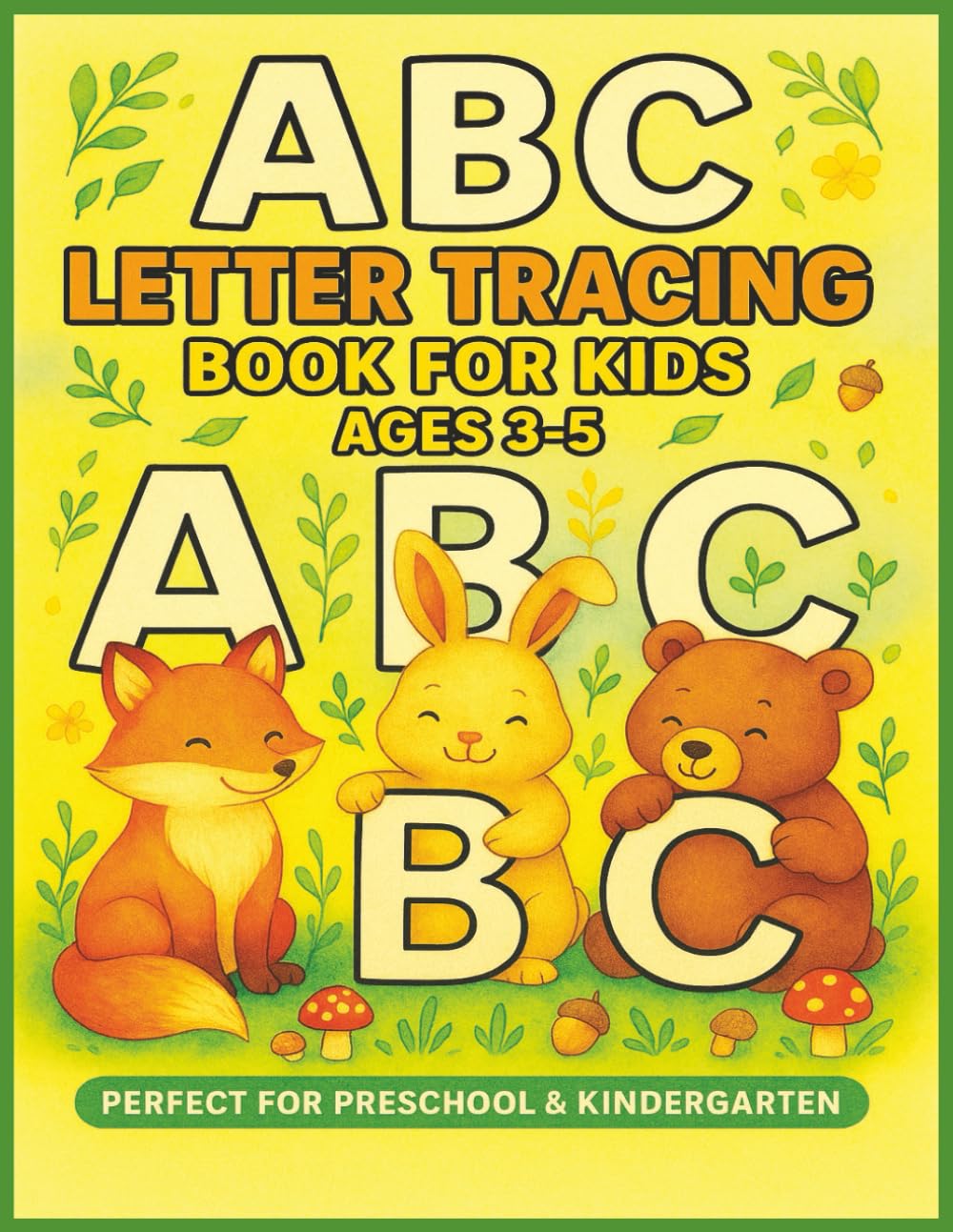 A B C Letter Tracing Book for Kids Ages 3-5 | Perfect for Preschool & Kindergarten: Trace Letters and Numbers Book for Preschoolers | A Handwriting ... Numbers, Shapes & Line Tracing for Ages 3–5