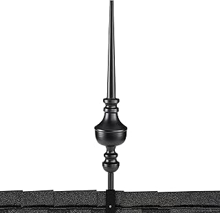 27" Victoria Aluminum Rooftop Finial with Roof Mount by Good Directions