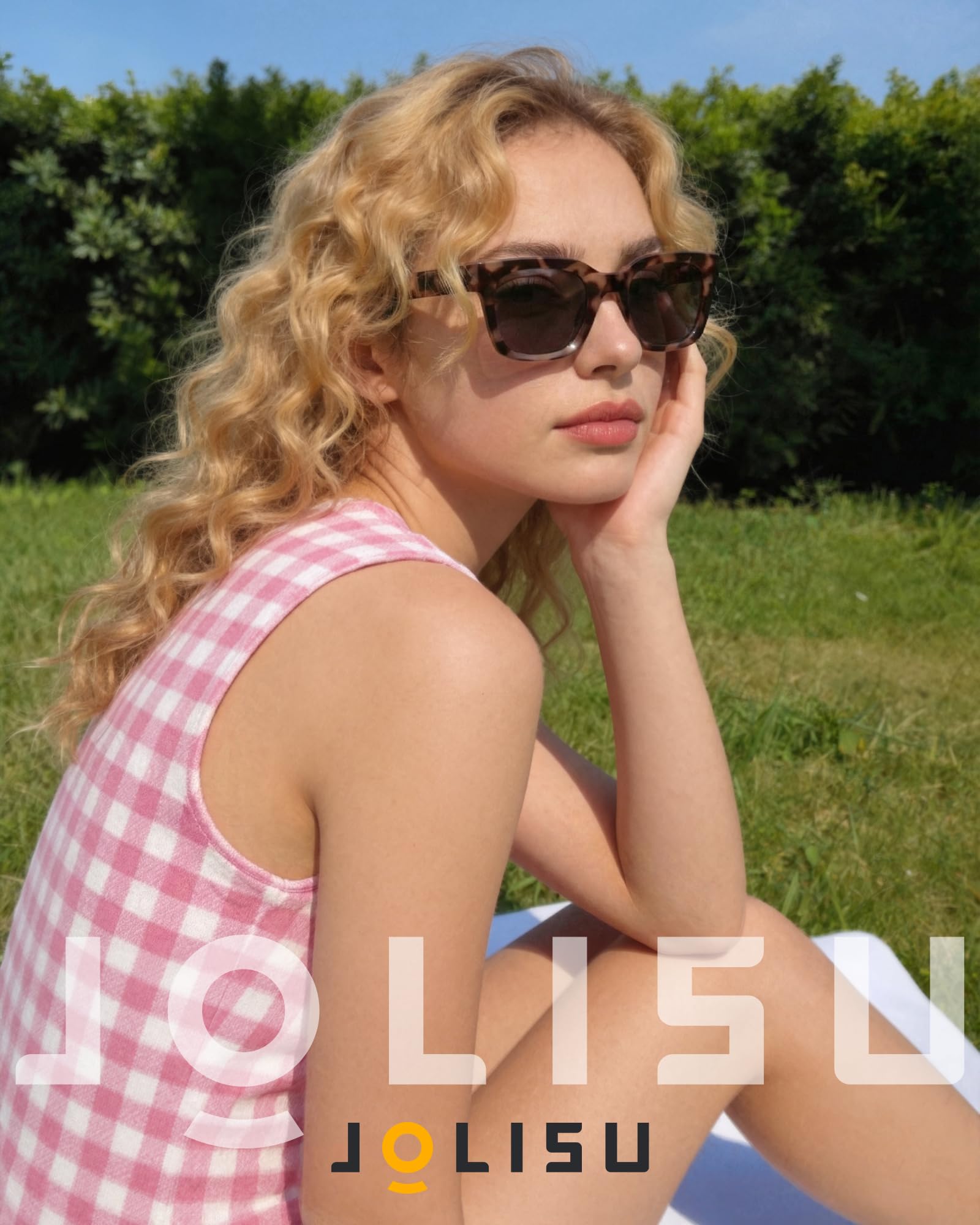 JOLISU Gafas de sol con lente completa para lectura, paquete de 3 para mujer: gafas de sol extragrandes con protección UV400, bisagras con resorte (sin doble foco)