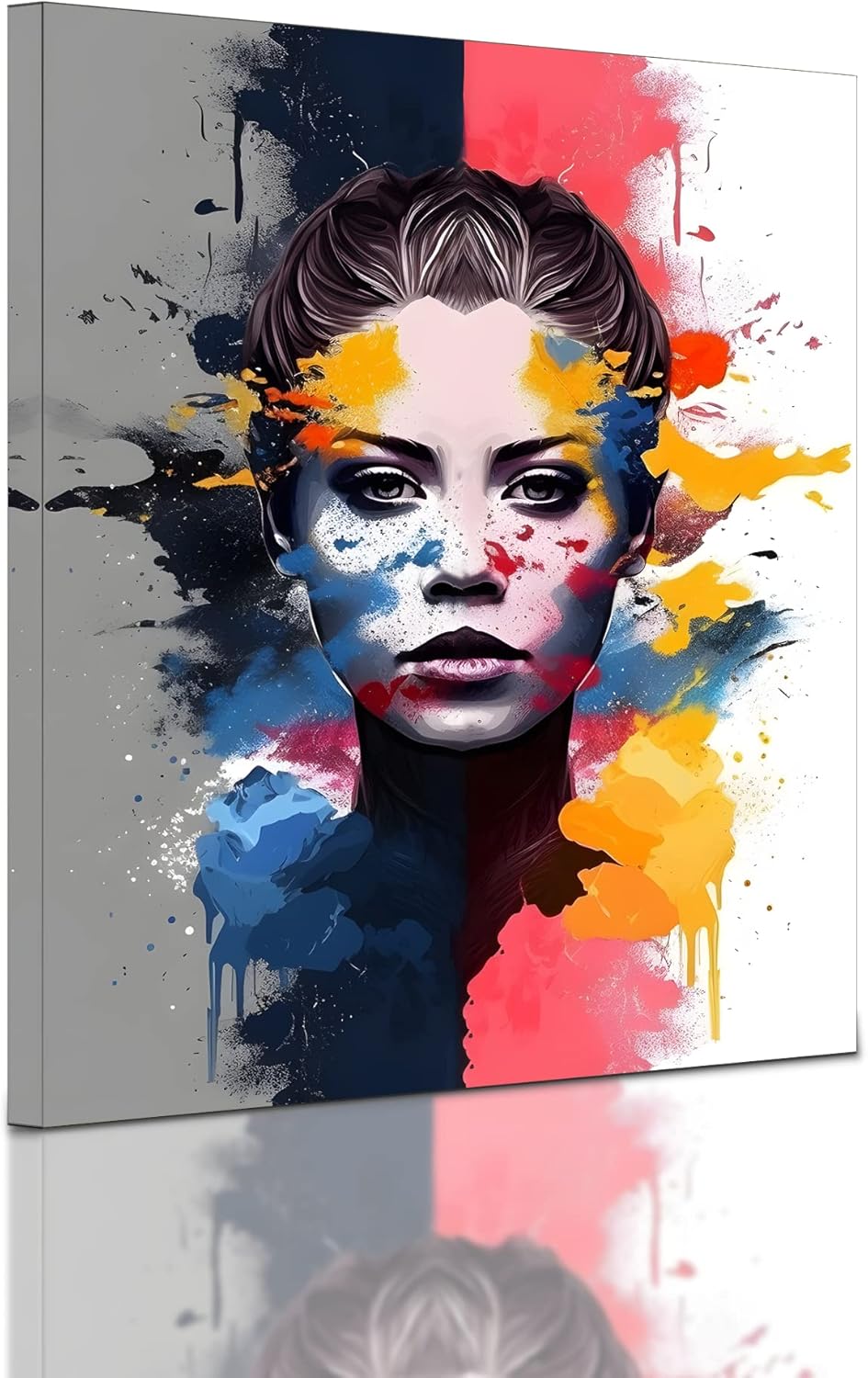 Pangoo Art Canvas portrait Wall Art abstract Wall Art pictures Artwork for walls