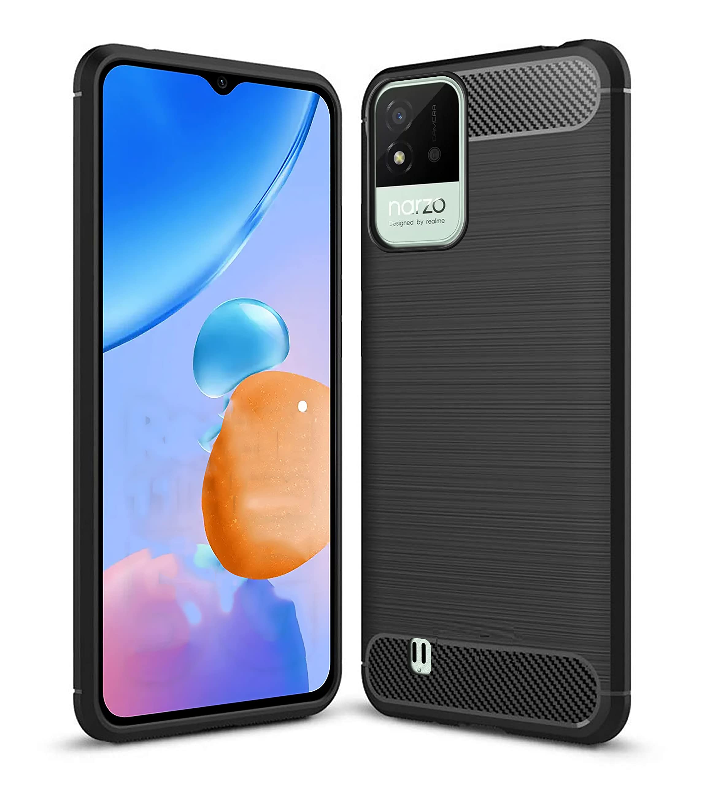 Zapcase Back Cover Case for Realme Narzo 50i | Compatible for Realme Narzo 50i Back Cover Case | 360 Degree Protection | Soft and Flexible (TPU | Matte Black) (B09JNZQCLK) Amazon Price History, Amazon Price Tracker