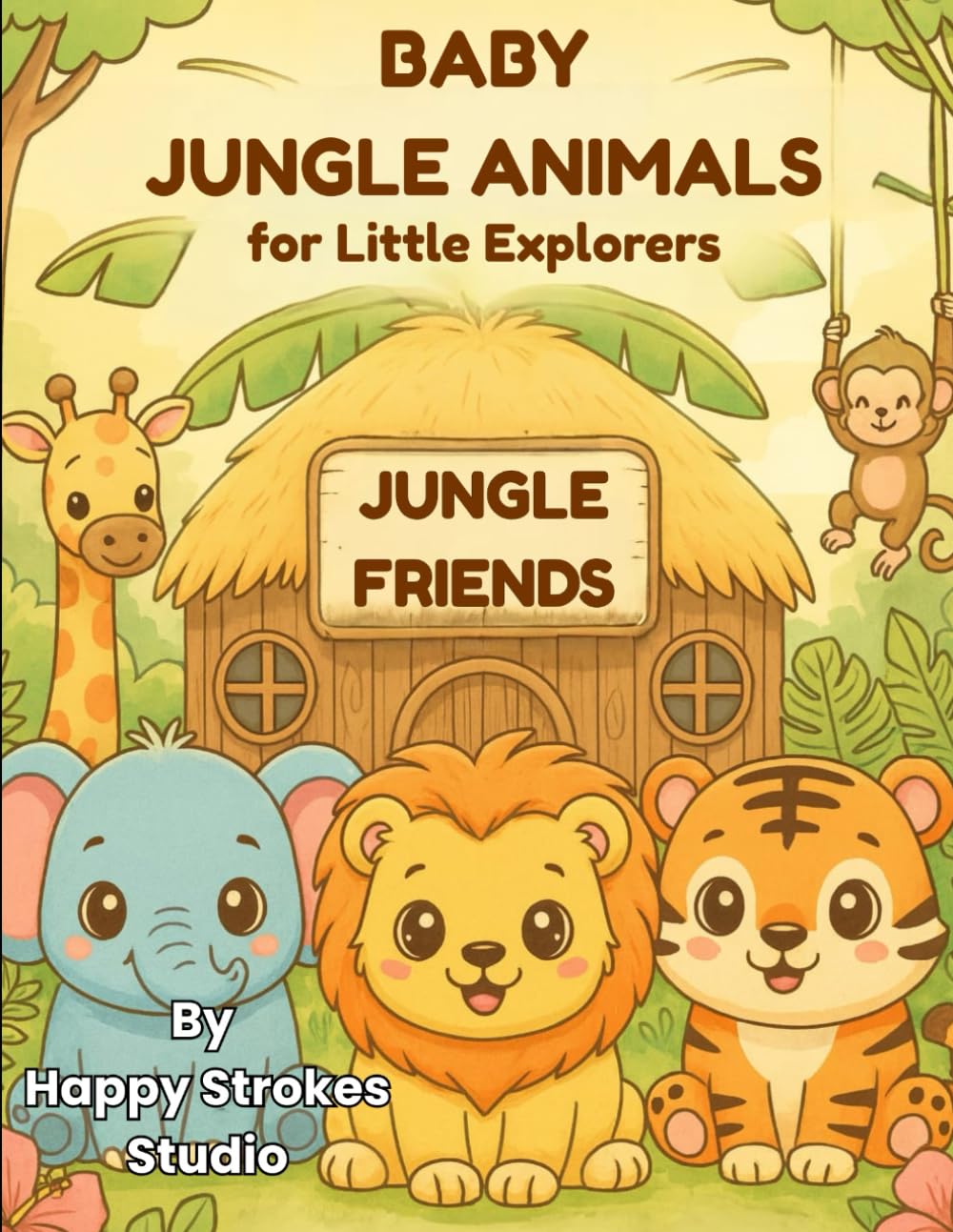 Baby Jungle Animals for Little Explorers (Little Explorers Coloring Series)