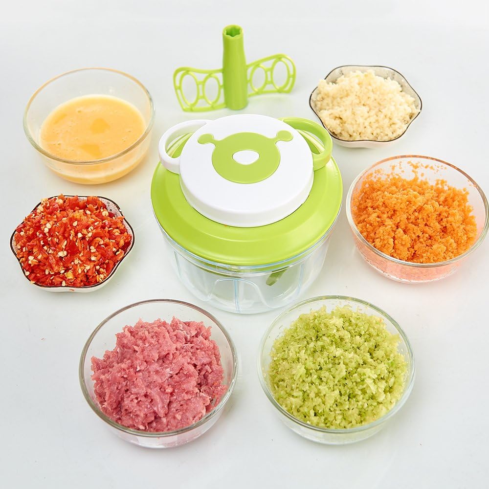 Easy Pull Food Chopper Compact Handheld Onion Chopper