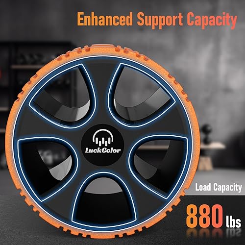 Miniatura 4 de Rodillo de espalda, rueda trasera, alivio del dolor de espalda, rueda de yoga, masaje muscular, rodillo de espuma para terapia de puntos de