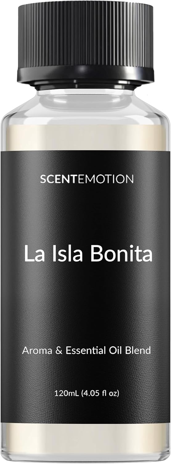 SCENTEMOTION Santal Essential Oils for Diffuser | Aromatherapy Fragrance Oil with Notes of Sandalwood, Musk, & Papyrus | Luxury Scent Oil | 4.05 fl oz, 120ml