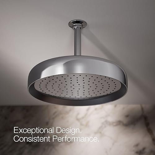 Miniatura 8 de KOHLER 26291-CP Statement Round 12" Single Funtion 2.5 gpm Rainhead, cromo pulido
