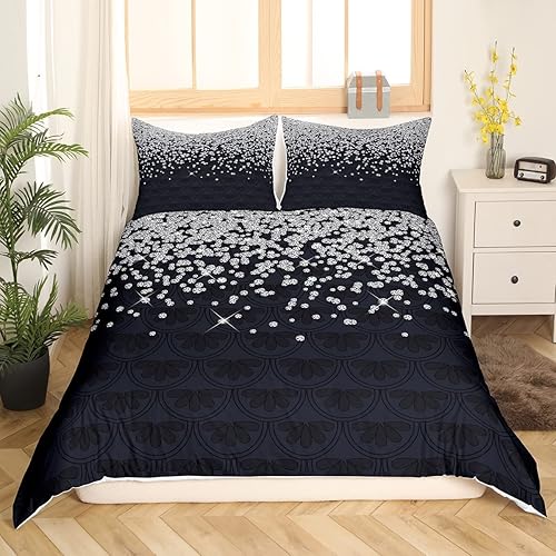 Miniatura 9 de Feelyou Love - Juego de ropa de cama de gimnasia para niñas y niños, ejercicios de piso, ballet, funda de edredón decorativa de atletismo, funda de