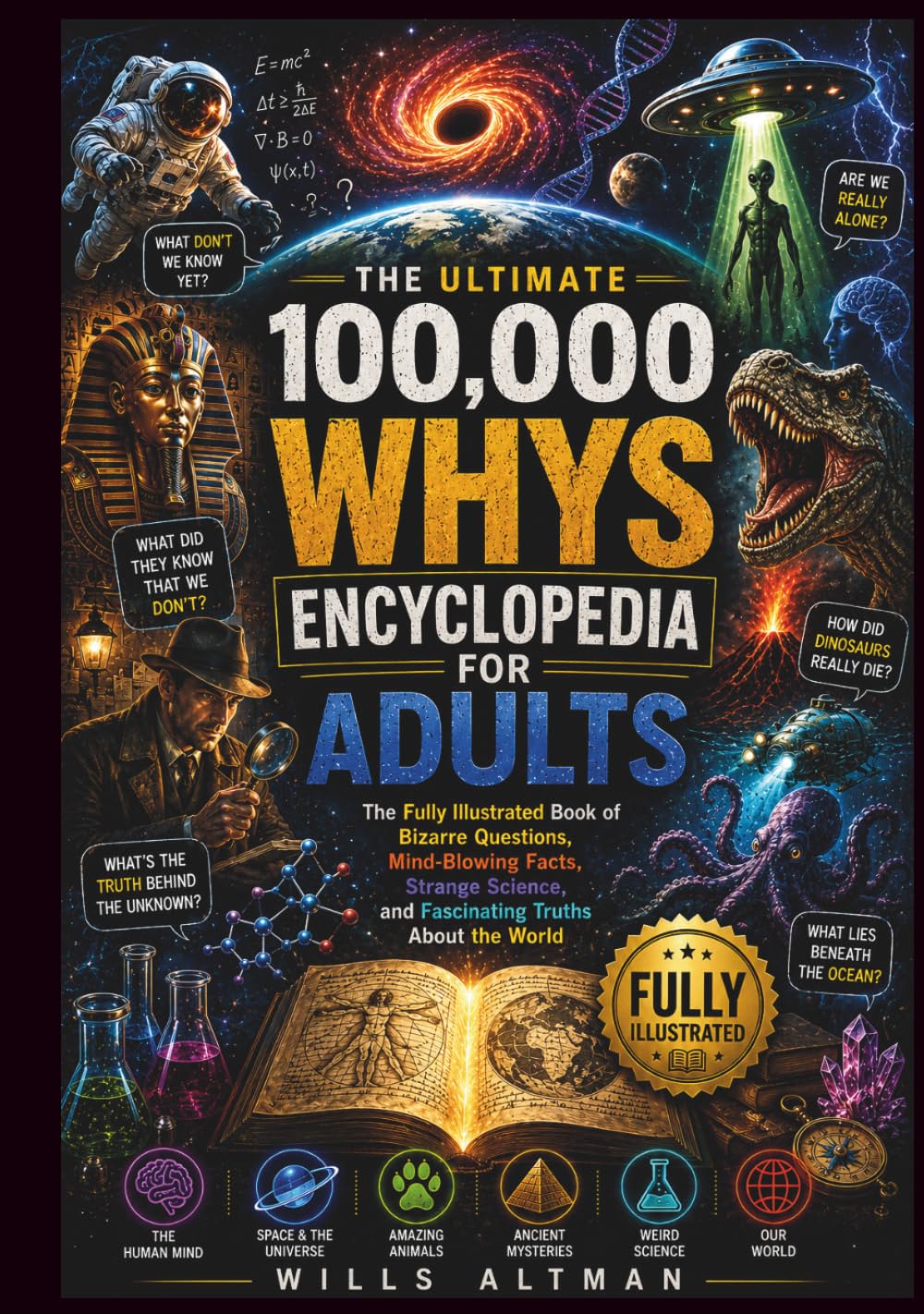 the ultimate 100,000 Whys Encyclopedia for Adults: The Fully Illustrated Book of Bizarre Questions, Mind-Blowing Facts, Strange Science, and Fascinating Truths About the World