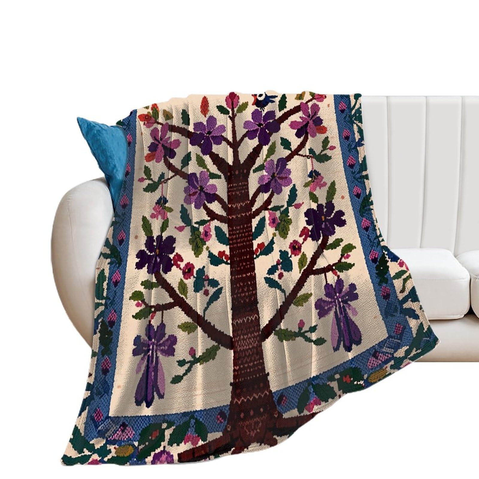 Couverture de lit en flanelle anti-froid légère et douce pour sofa