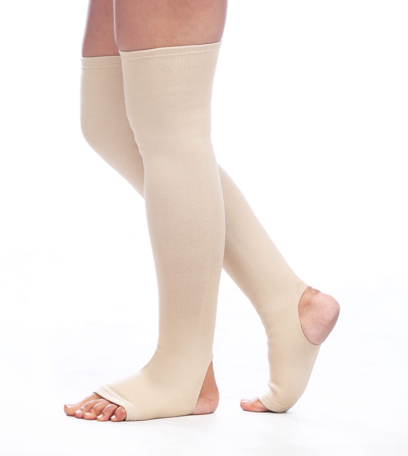 Cheetah Varicose Vein Stockings-Pairs (Small, Above Knee)-image-7
