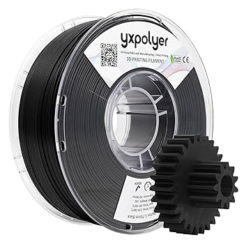 Amazon.com: YXPOLYER Nylon Filament PA6 1KG 1.75mm Black
