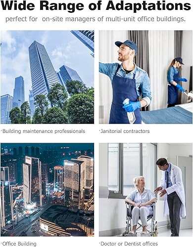 Miniatura 5 de Llave dispensadora de toallas de papel, 15 llaves dispensadoras universales compatibles con dispensadores de toallas de papel y papel higiénico