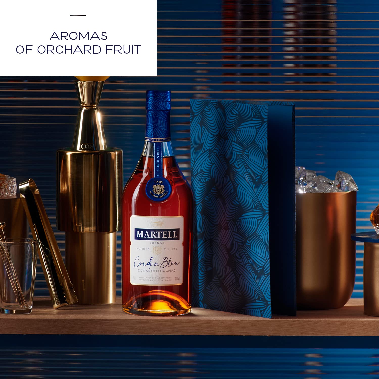 【未使用❤️値下げ】Martell Cordon Bleu コニャック 箱入り Martell Cordon Bleu Cognac with Giftbox, 70cl (Package may vary