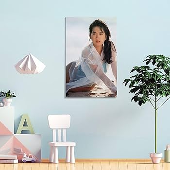 Amazon.co.jp: 和久井映見水着セクシー写真ポスター絵画 アートパネル