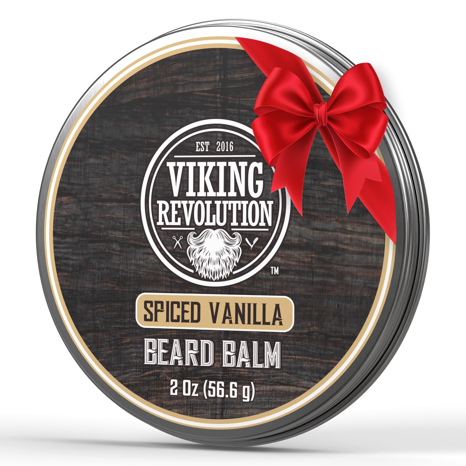 Viking Revolution Spiced Vanilla Beard Balm – Beard Butter with Argan Oil, Beard Softener for Men with Jojoba Oil – Beard Moisturizer for Men with Beeswax – Beard Wax for Men (2oz, 1 Pack) Viking Revolution Spiced Vanilla Beard Balm – Beard Butter with Argan Oil, Beard Softener for Men with Jojoba Oil – Beard Moisturizer for Men with Beeswax – Beard Wax for Men (2oz, 1 Pack)