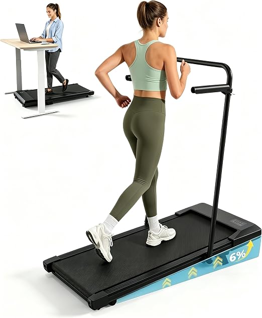 Superun Walking Pad Laufband: Compact Treadmill for Home & Office