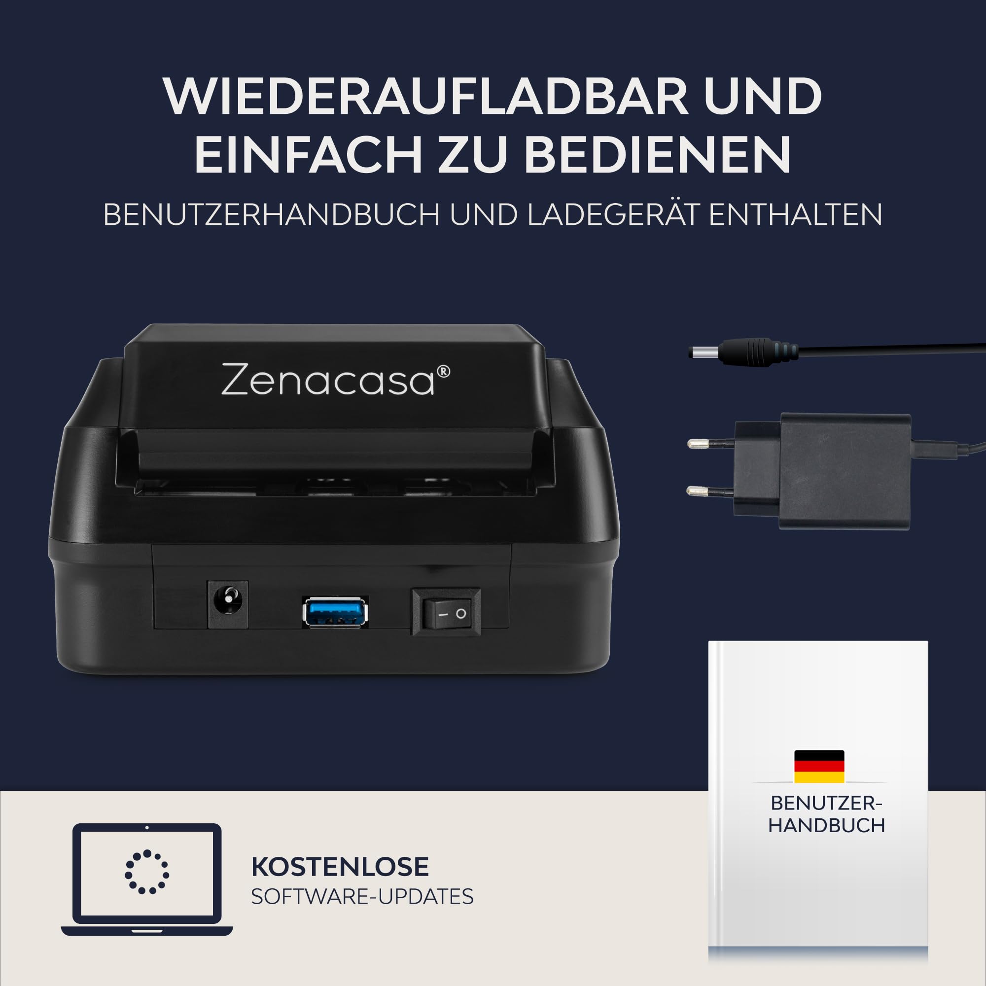 Geldscheinprüfer und Geldzählmaschine 2in1 mit Touchscreen- Einzeln einlegen - Banknotenprüfer Falschgelderkennung mit UV/MG/IR für falsche Euro, Pfund, Dollarscheine - Mobiler Scanner