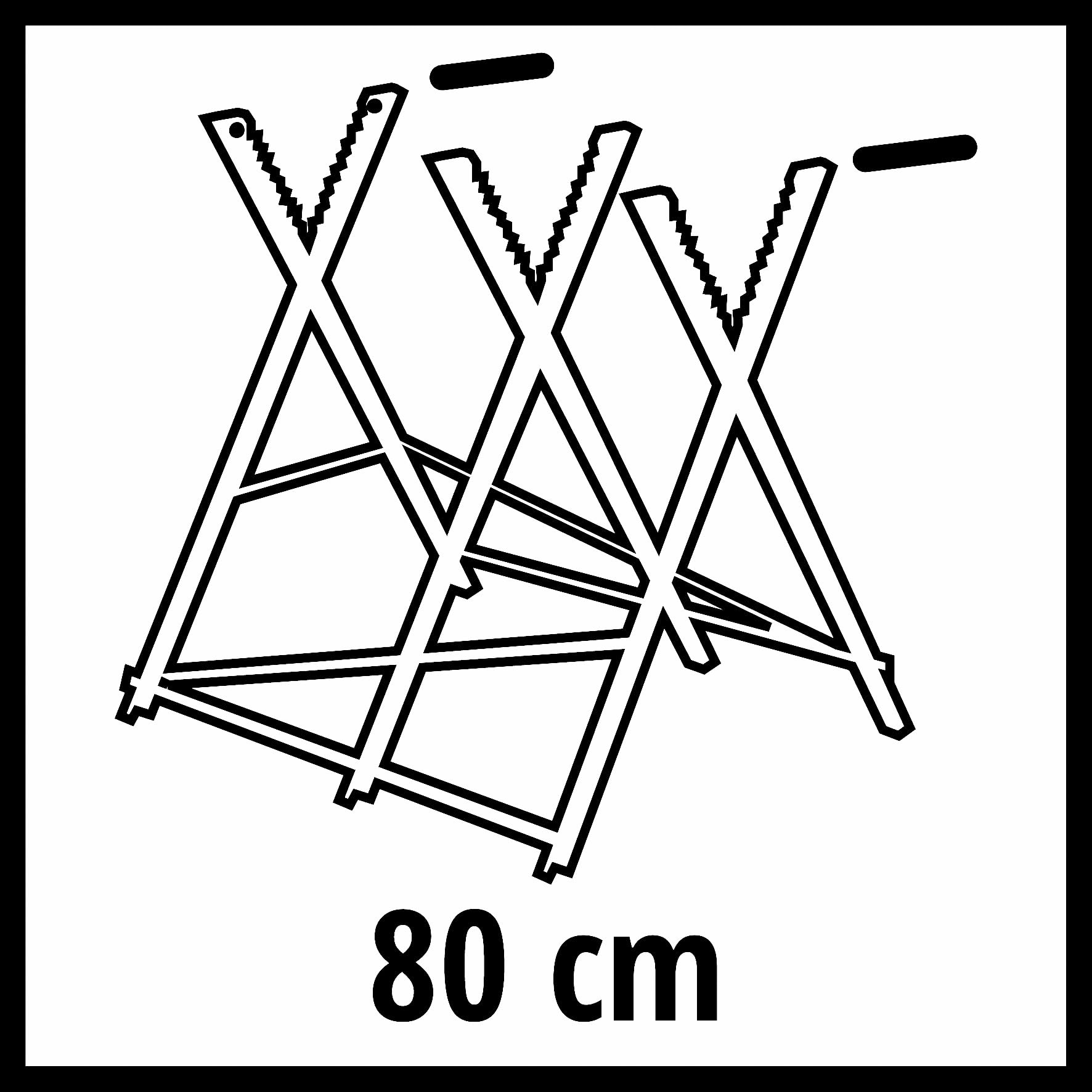 Supporto per motosega Original Einhell (accessori adatti per lavorare con motoseghe, in metallo, capacità di carico max. 200 kg, per tronchi fino a Ø 300 mm, spessore profilo 2,5 mm)