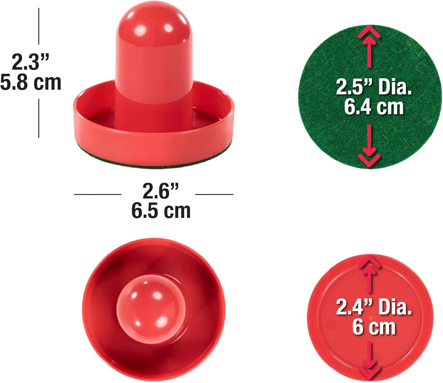MD Sports Air Hockey Table with Arcade Electronic Scorer, Perfect for Family Game Rooms