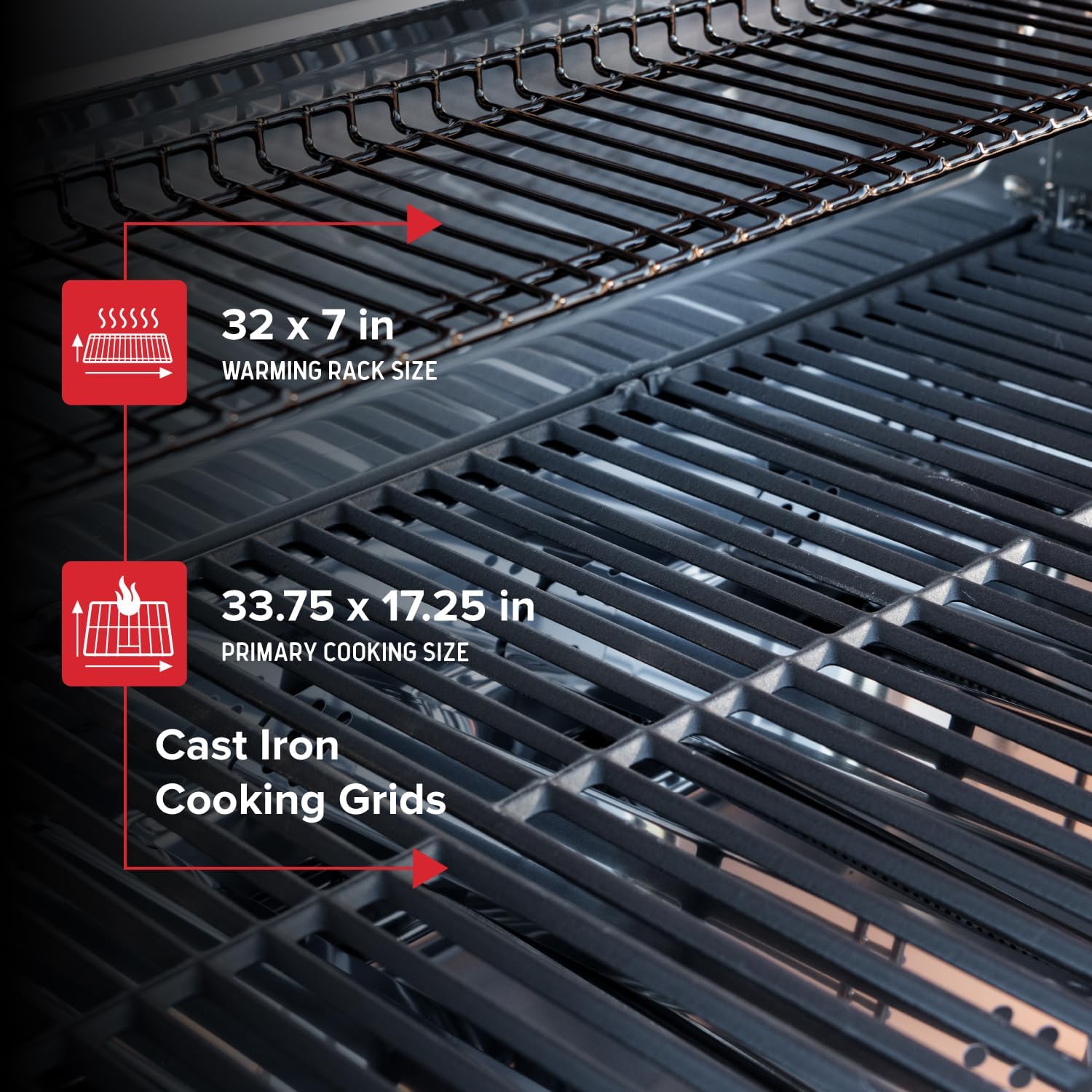 Nexgrill Grill cooking grids dimensions
