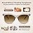 EASY READ Bifocal Reading Sunglasses for WomenFashion Sun Readers UV400 Protection(Magnification 1.25, Brown)