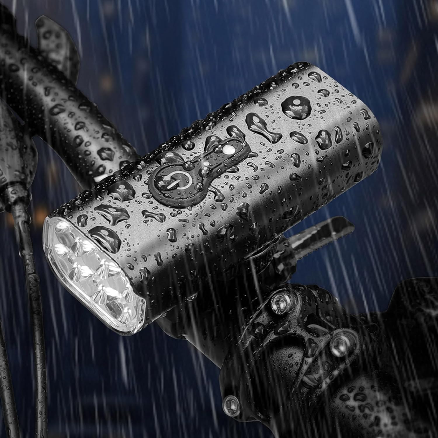 LED Bicycles Front Lamp Cycling Head Light Rechargeable Bikes Headlight IPX6 Bicycles Flashlight Cycling