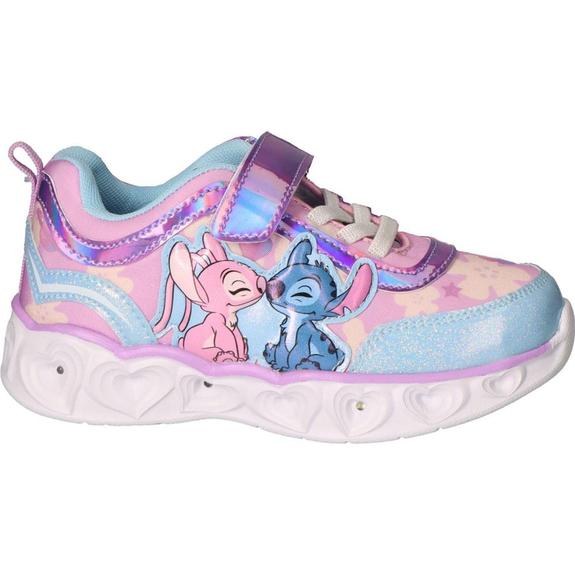 CERDÁ LIFE'S LITTLE MOMENTS Uniseks - dzieci Deportiva Suela Ligera Eva Luces Stitch Para Niños Y Niñas Calzado Infantil Oficial, Cómodo, ResistenteAdidasy