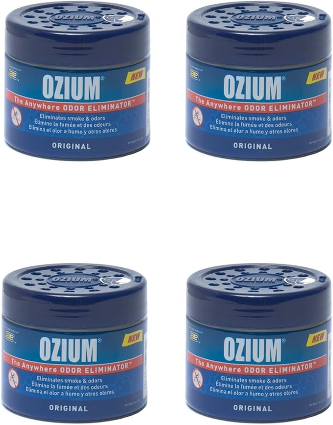 Ozium Smoke & Odors mLygz Eliminator Gel. Home, Office and