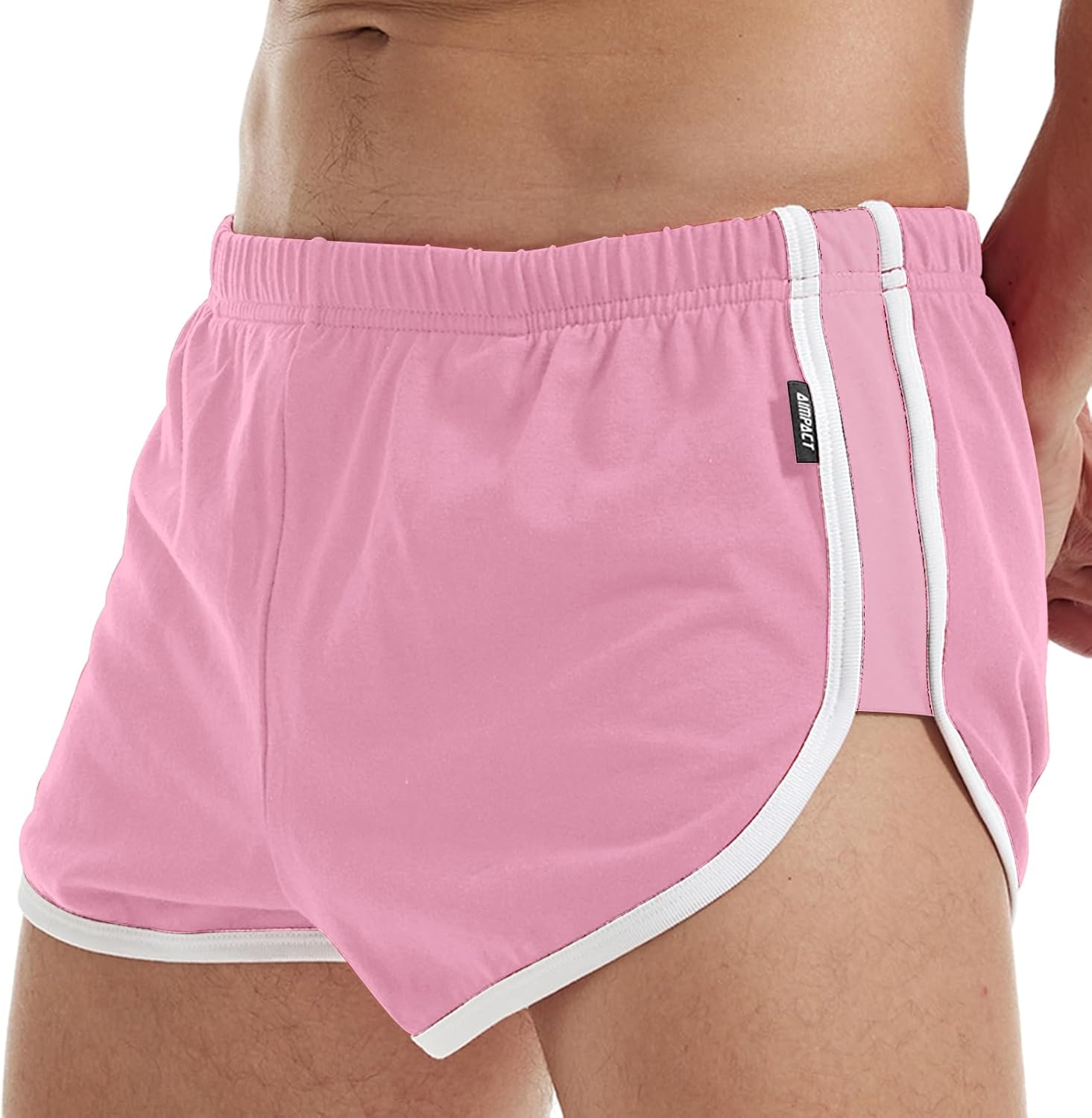 AIMPACT Mens Running Shorts 3 Inch Gym Athletic Workout Short Shorts Vintage Booty Shorts - Image 3