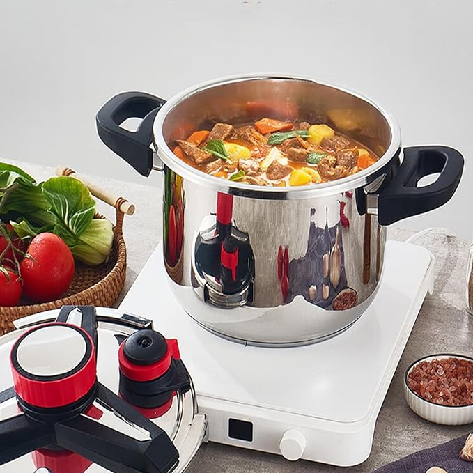 Olla a Presión 6L Acero Inoxidable Dxysyldrun miniatura 7