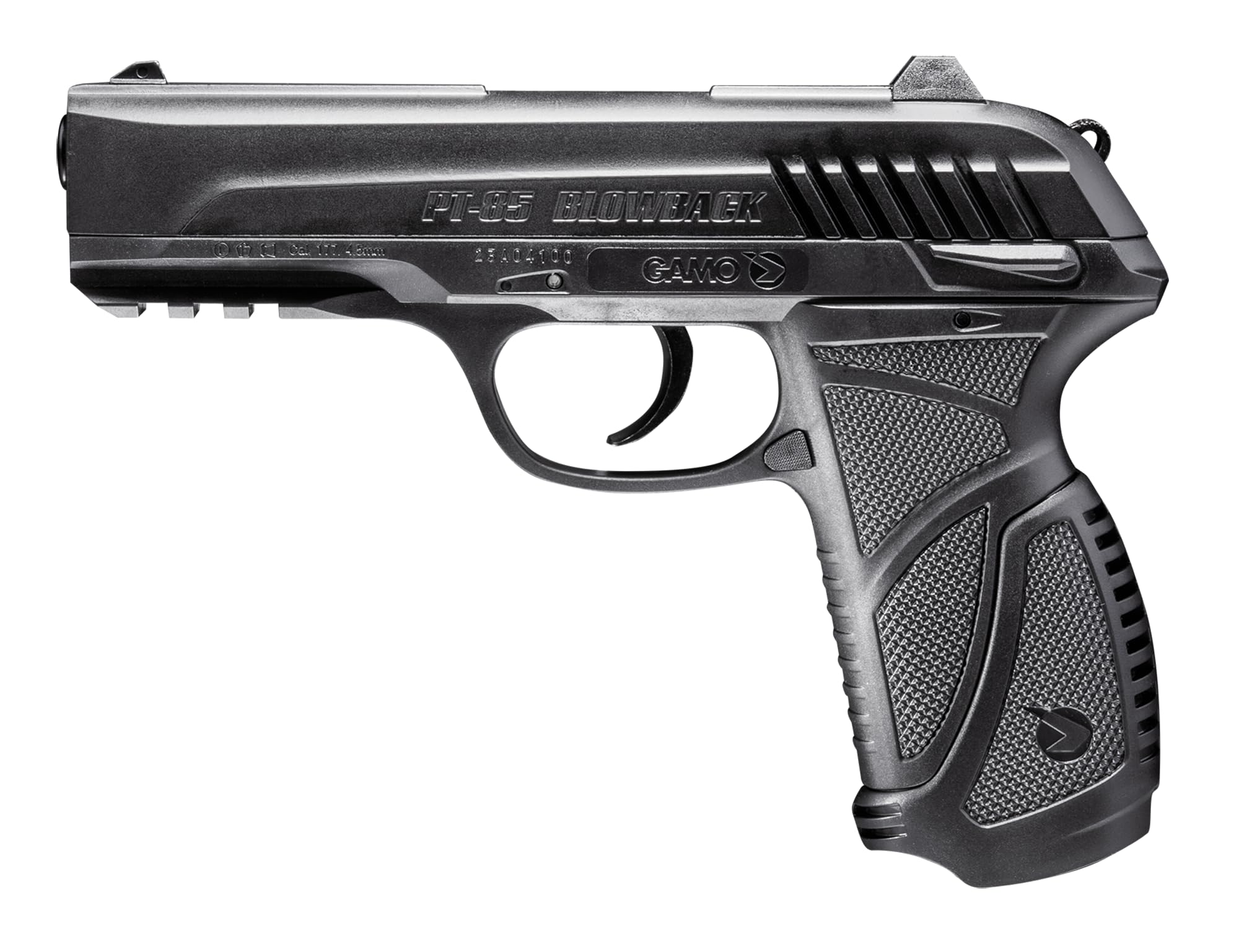 Gamo 611138254 Pt-85 Blowback Pellet Pistol Clampack, 611138254, Black