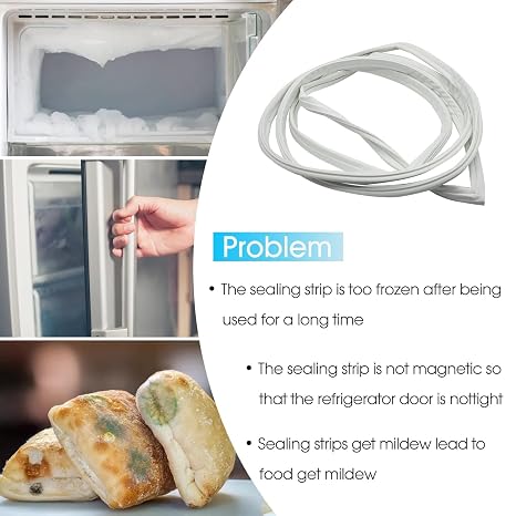7010584 SZO584 3211080 3212110 Fits for Sub-Zero Refrigerator Door Gasket Seal (67 3/4 x 27 3/4) Compatible 632-2 695-2