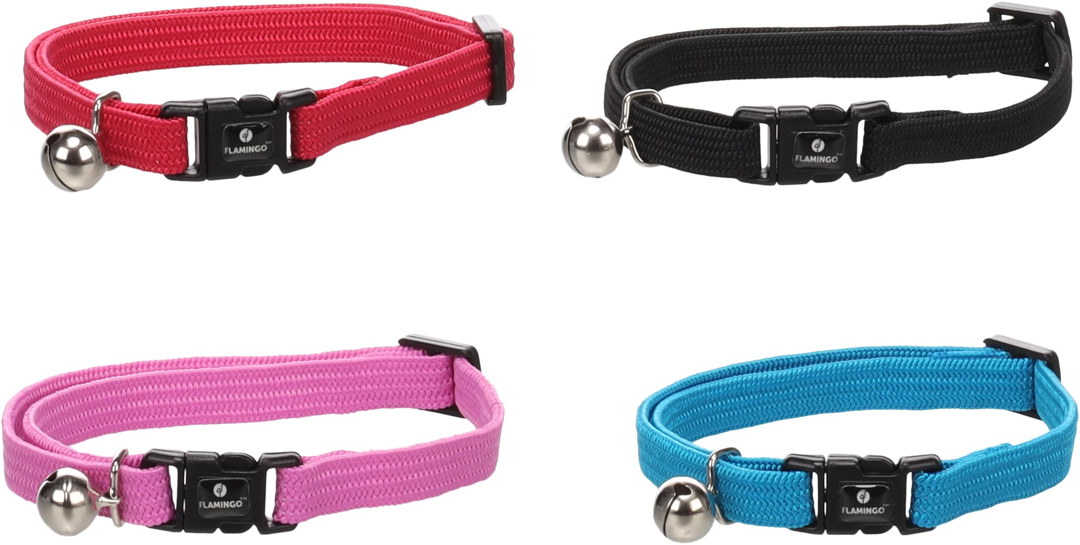 Flamingo Cat Collar Libero Multiple colours 20-34cm 10mm